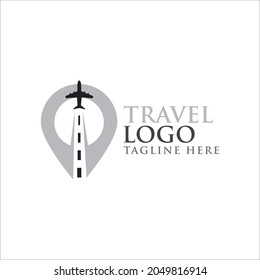 Travel logo icon vector template.