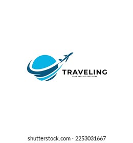 Travel logo icon vector template.