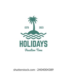 Travel logo icon vector template on white background