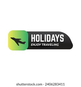 Travel logo icon vector template on white background