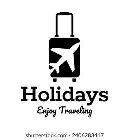 Travel logo icon vector template on white background