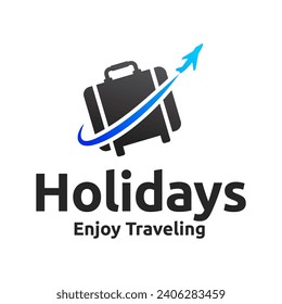 Travel logo icon vector template on white background
