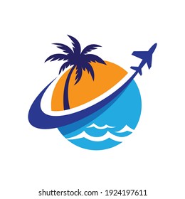 Diseño de imágenes de logotipo de viajes