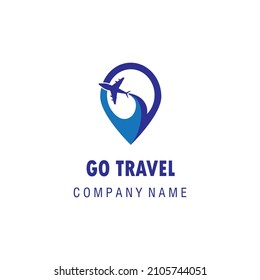 travel logo location map vector illustration design