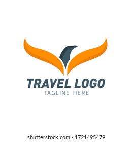 Travel logo and symbol fly for business icon