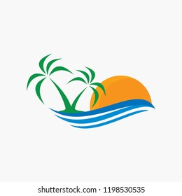 travel logo template 