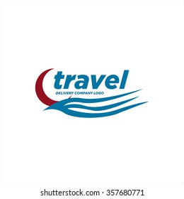 Travel logo template