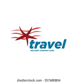 Travel logo template