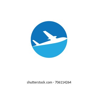 Travel logo template
