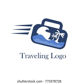Travel logo template