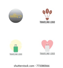 Travel logo template