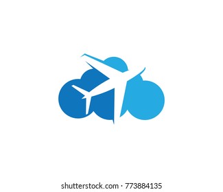 Travel logo template