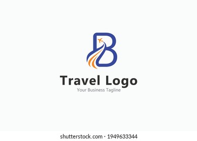 Travel Logo Template -  B Travel 