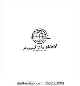 Travel Logo template design idea