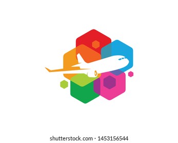 Travel Logo Template Design Vector, Emblem, Design Concept, Creative Symbol, Icon