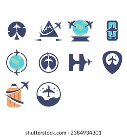 Travel Logo Template. Easy to Edit.