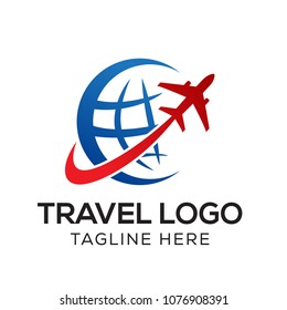 Travel logo Template, Holiday logo template