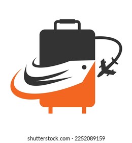 Travel logo template Icon Illustration Brand Identity.Isolated and flat illustration. Vector graphic