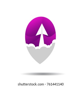 Travel Logo Template. Travel Logotype Isolated.