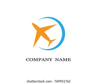 Travel logo template vector icon illustration design
