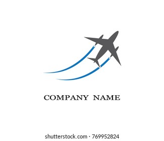 Travel logo template vector icon illustration design