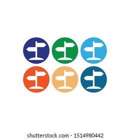 Travel logo template vector illustration