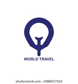 Travel Logo Text Wordmark set collection vector template design for travel Agency