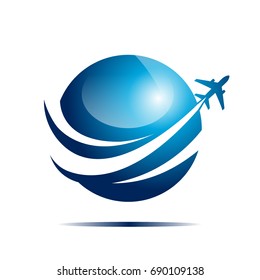 travel logo type