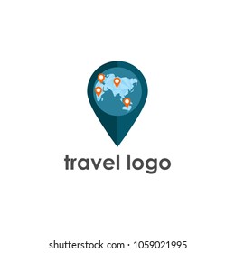 travel logo vector
