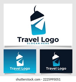 travel logo vector design template