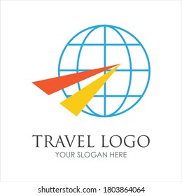 Travel logo vector icon design template-vector