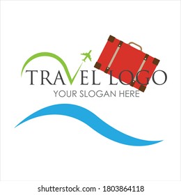 Travel logo vector icon design template-vector
