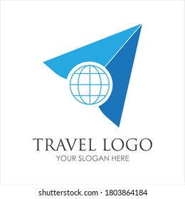 Travel logo vector icon design template-vector