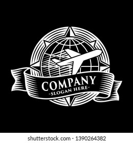 Travel logo. Vector and illustration.
