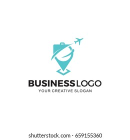 Travel logo vector illustration