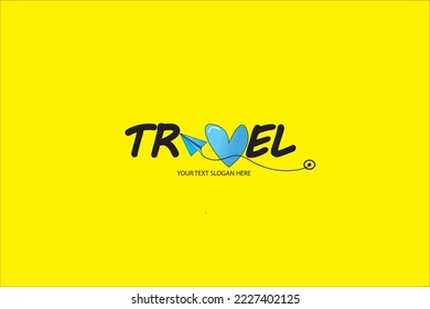 a Travel Logo or you can use it as a Sign, Sticker or something. designed simply with the aim of being easily understood by those who see it, a touch of color that attracts attention, it's nice to be 