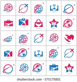 Travel logos Collection.