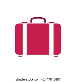 travel luggage icon. Logo element illustration. travel luggage design. colored collection. travel luggage concept. Can be used in web and mobile