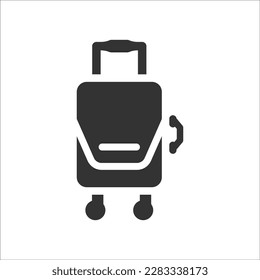 Travel luggage icon, Vector Graphics