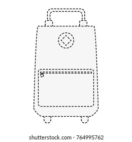 Travel luggage isolated