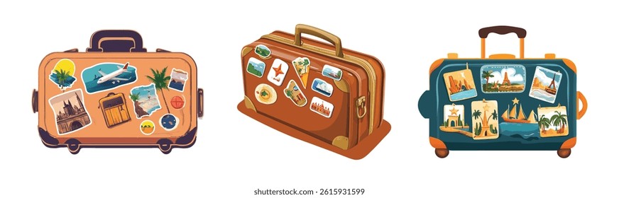Travel Luggage Stickers Decorate Your Suitcases with Memories