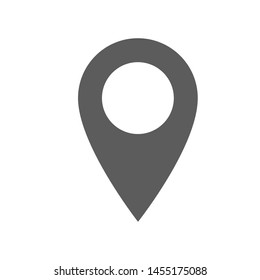 Travel Map pin sign location vector icon 