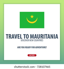 Travel to Mauritania. Discover and explore new countries. Adventure trip