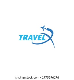 Travel Logos Set Design. Ticket Agency And Tourism Vector Icons, Airplane  In Bag And Globe. Luggage Bag Logo, World Tour Illustration, Plane In Heart  Shape Symbol. Royalty Free SVG, Cliparts, Vectors, and