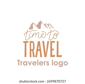Nome De Viagem Logotipo Vetorial, Modelo De Logotipo, Eps Logotipo, Logotipo Comercial
