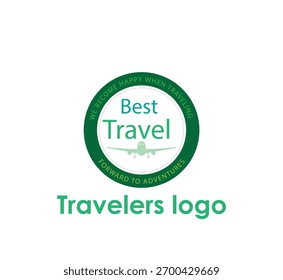 Nome De Viagem Logotipo Vetorial, Modelo De Logotipo, Eps Logotipo, Logotipo Comercial