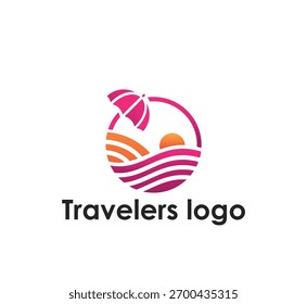 Nombre de Viaje Logotipo de Vector, Logo Plantilla, Logo Eps, Logotipo de Negocio