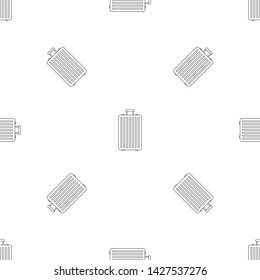 Travel new bag pattern seamless vector repeat geometric for any web design