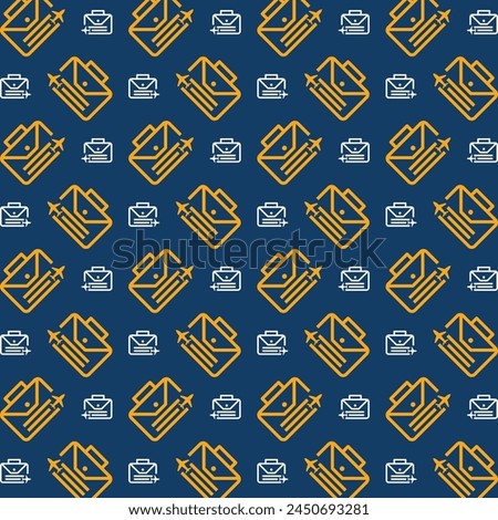 Travel notable trendy multicolor repeating pattern vector illustration background design