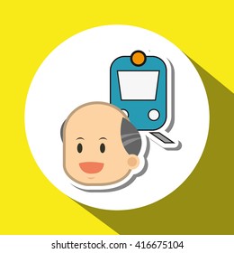travel on train design, flat illustration